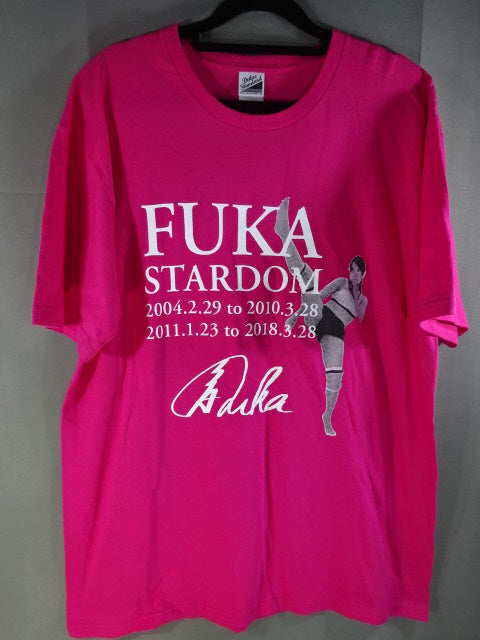 風香 FUKA STARDOM ピクチャー Tシャツ①(ピンク)