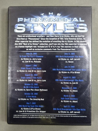 THE BEST OF AJ STYLES PHENOMENAL