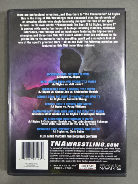 TNA PHENOMENAL ★THE BEST OF AJ STYLES Vo.2★