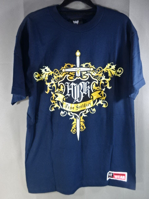 Shawn Michaels HBK Logo T-Shirt (1) (Navy)