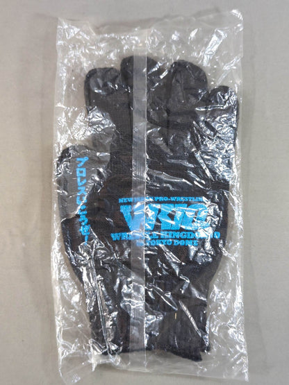 レッスルキングダム10 手袋(黒×青)