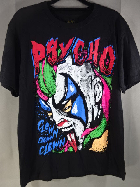 【hand signed autograph】  Psycho Crown Illustration T-shirt(1)