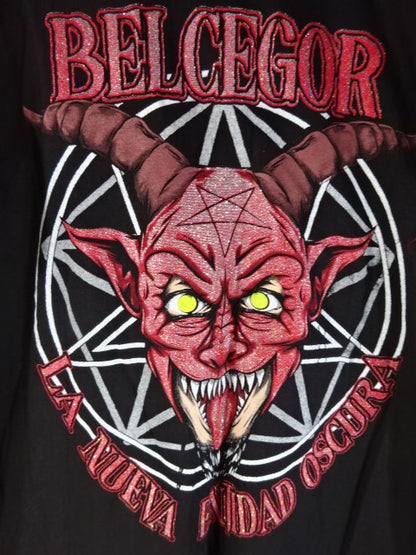 Bersegol Illustration T-shirt (2) (Black)