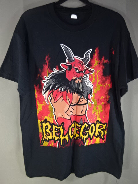 ベルセゴル イラスト Tシャツ①(ブラック)
