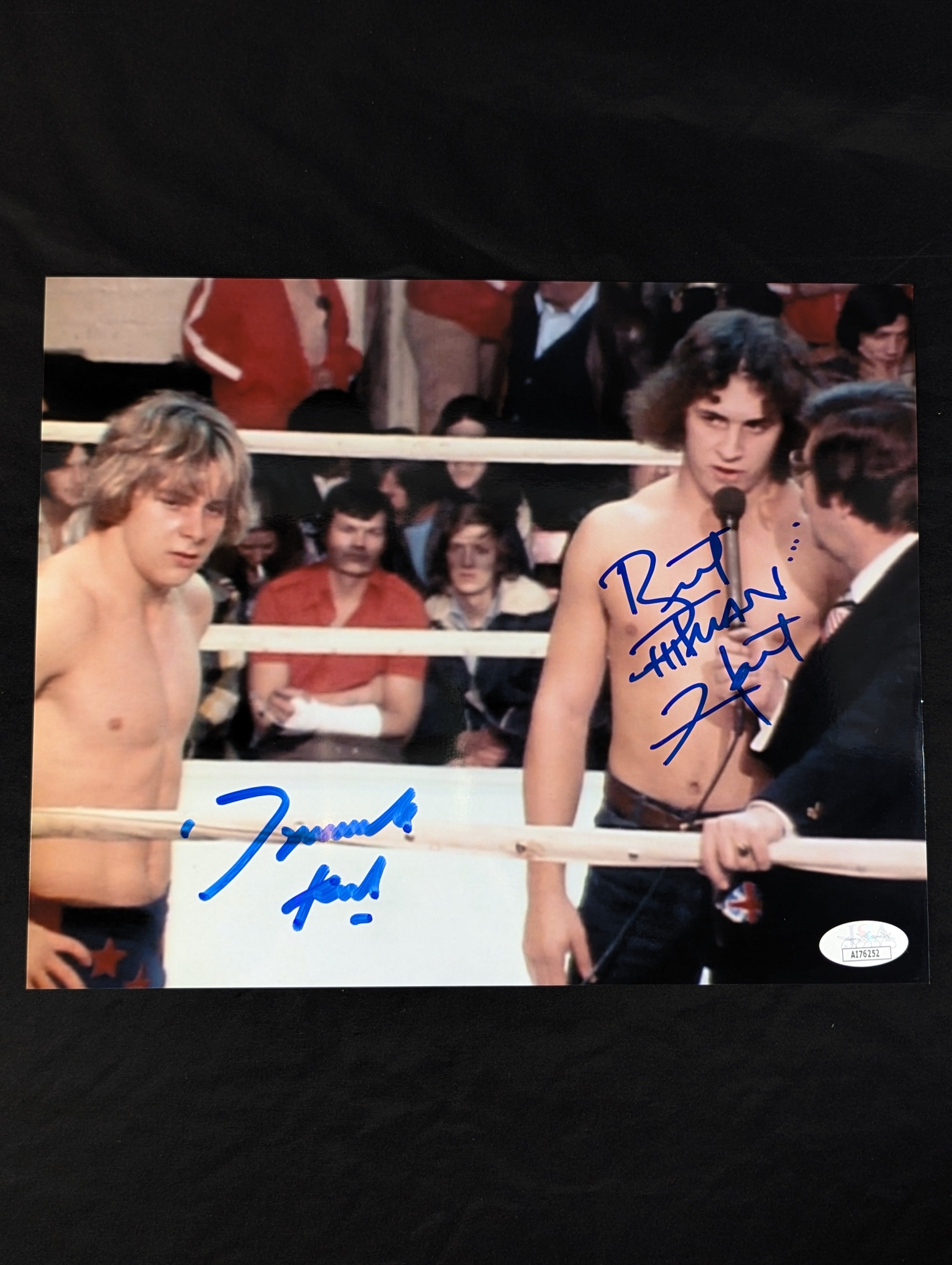 ダイナマイト・キッド　直筆サインポートレート　新日本プロレス　全日本プロレス ダイナマイト・キッド 直筆サイン入り 大判ポートレート – 闘道館