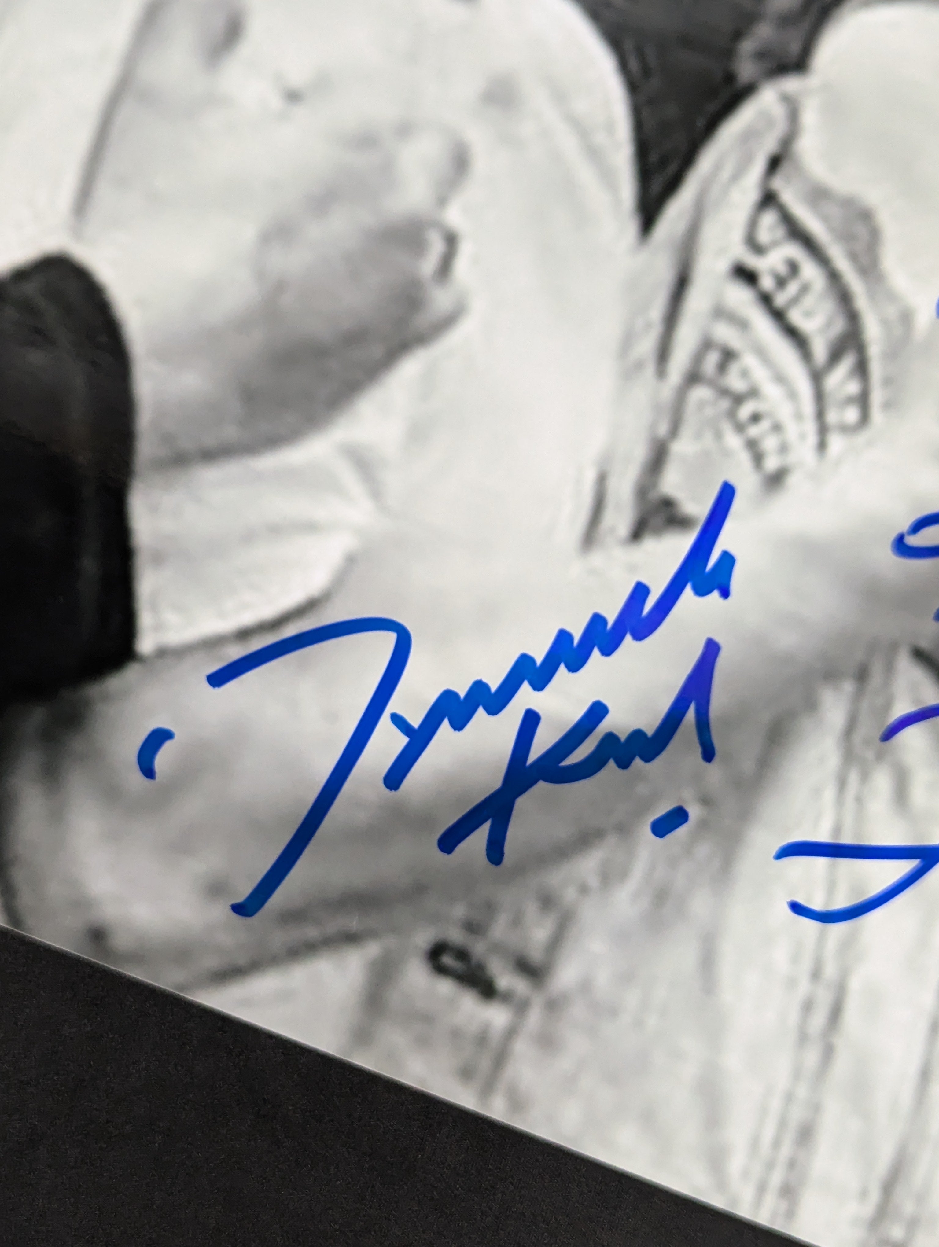 ダイナマイト・キッド　直筆サインポートレート　新日本プロレス　全日本プロレス ダイナマイト・キッド 直筆サインポートレート 新日本プロレス