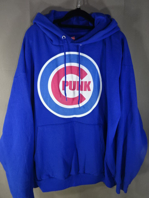 CM Punk Pullover hoodie  (1) (Blue)