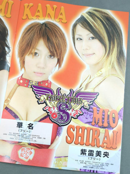 Pro-wrestling  WAVE Official Brochure vol.49