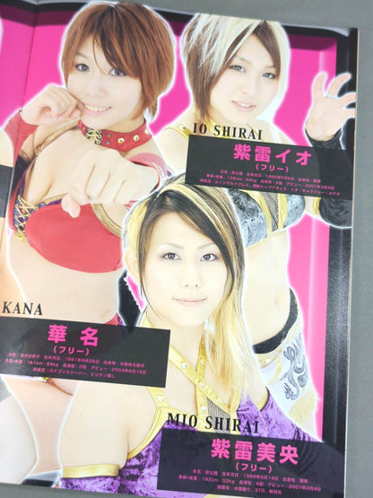 Pro-wrestling  WAVE Official Brochure vol.40