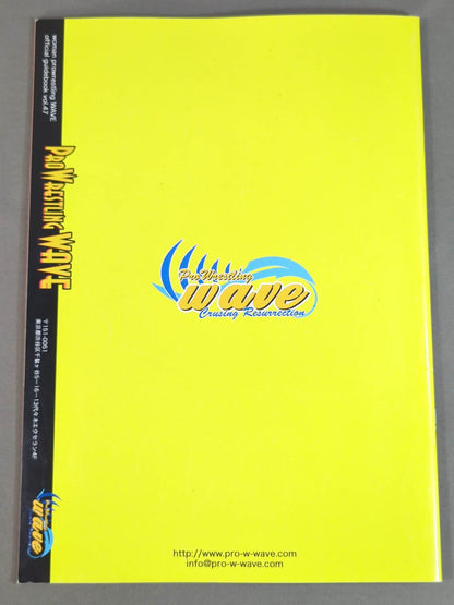 Pro-wrestling  WAVE Official Pamphlet vol.47