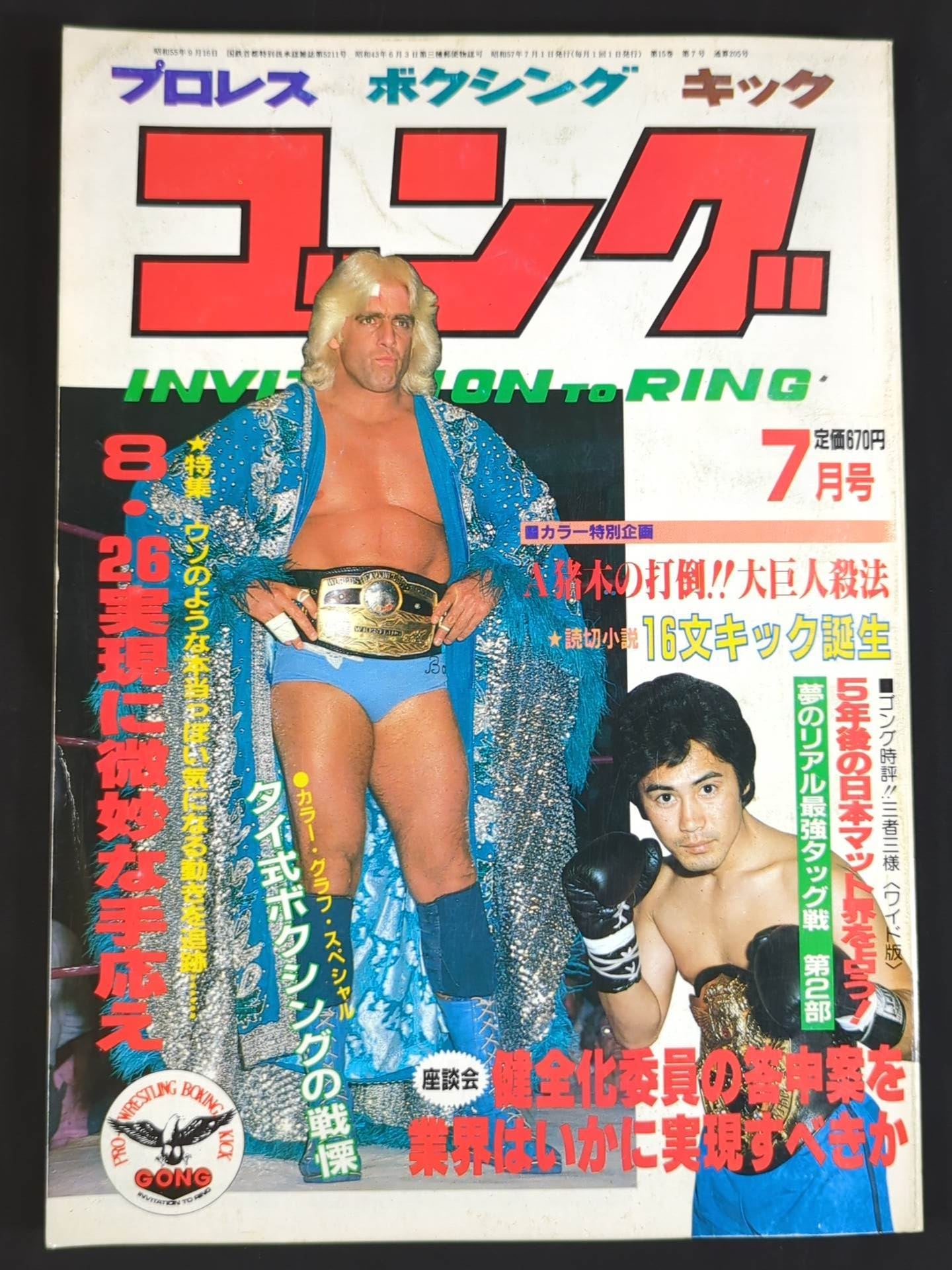 月刊プロレス 1982年 1983年 8冊　ハルクホーガン レスラー　カード 月刊プロレス 1982年 1983年 8冊 ハルクホーガン レスラー