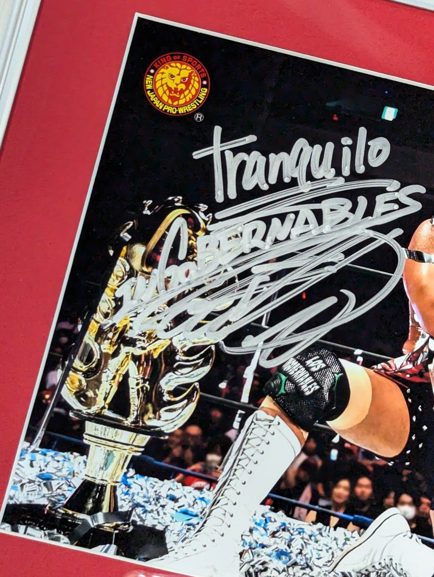 新日本プロレス フォトフレーム G1 CLIMAX 33 優勝 内藤哲也