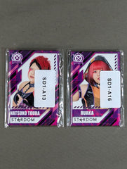 BMI2000(刀羅ナツコ＆琉悪夏) スクエア缶バッジセット(STARDOM