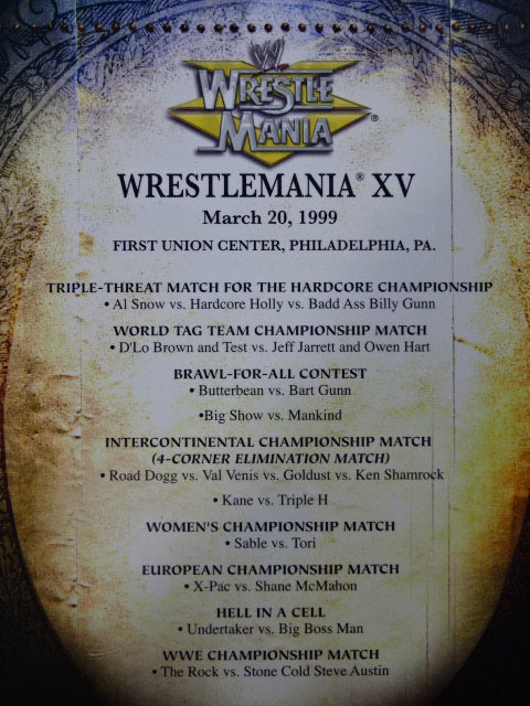 WRESTLEMANIA ANTHOLOGY Vol.3 1999-2005