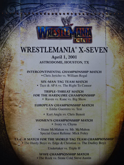 WRESTLEMANIA ANTHOLOGY Vol.3 1999-2005