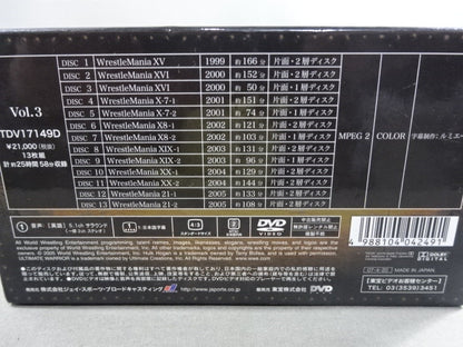 WRESTLEMANIA ANTHOLOGY Vol.3 1999-2005