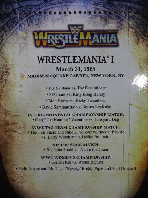 WRESTLEMANIA ANTHOLOGY Vol.1 1985-1991