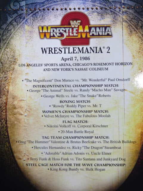 WRESTLEMANIA ANTHOLOGY Vol.1 1985-1991