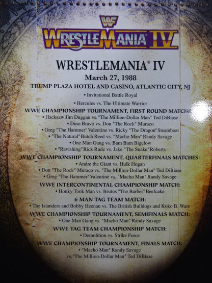 WRESTLEMANIA ANTHOLOGY Vol.1 1985-1991