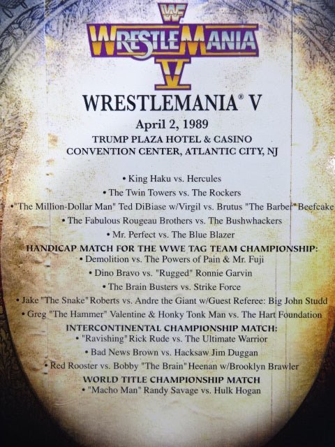 WRESTLEMANIA ANTHOLOGY Vol.1 1985-1991