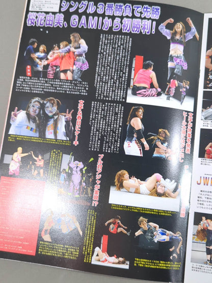 Pro-wrestling  WAVE Official Brochure vol.41