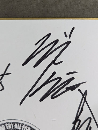 ★BRAVES★ 8選手寄せ書き