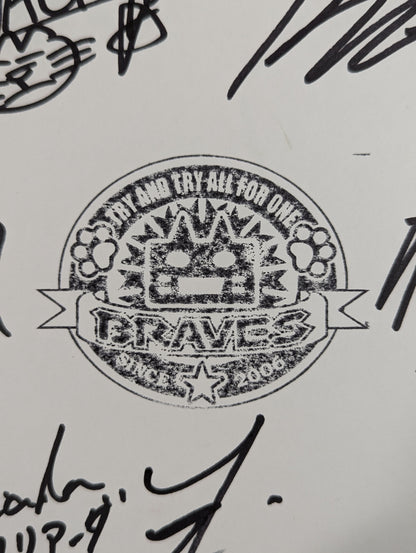★BRAVES★ 8選手寄せ書き