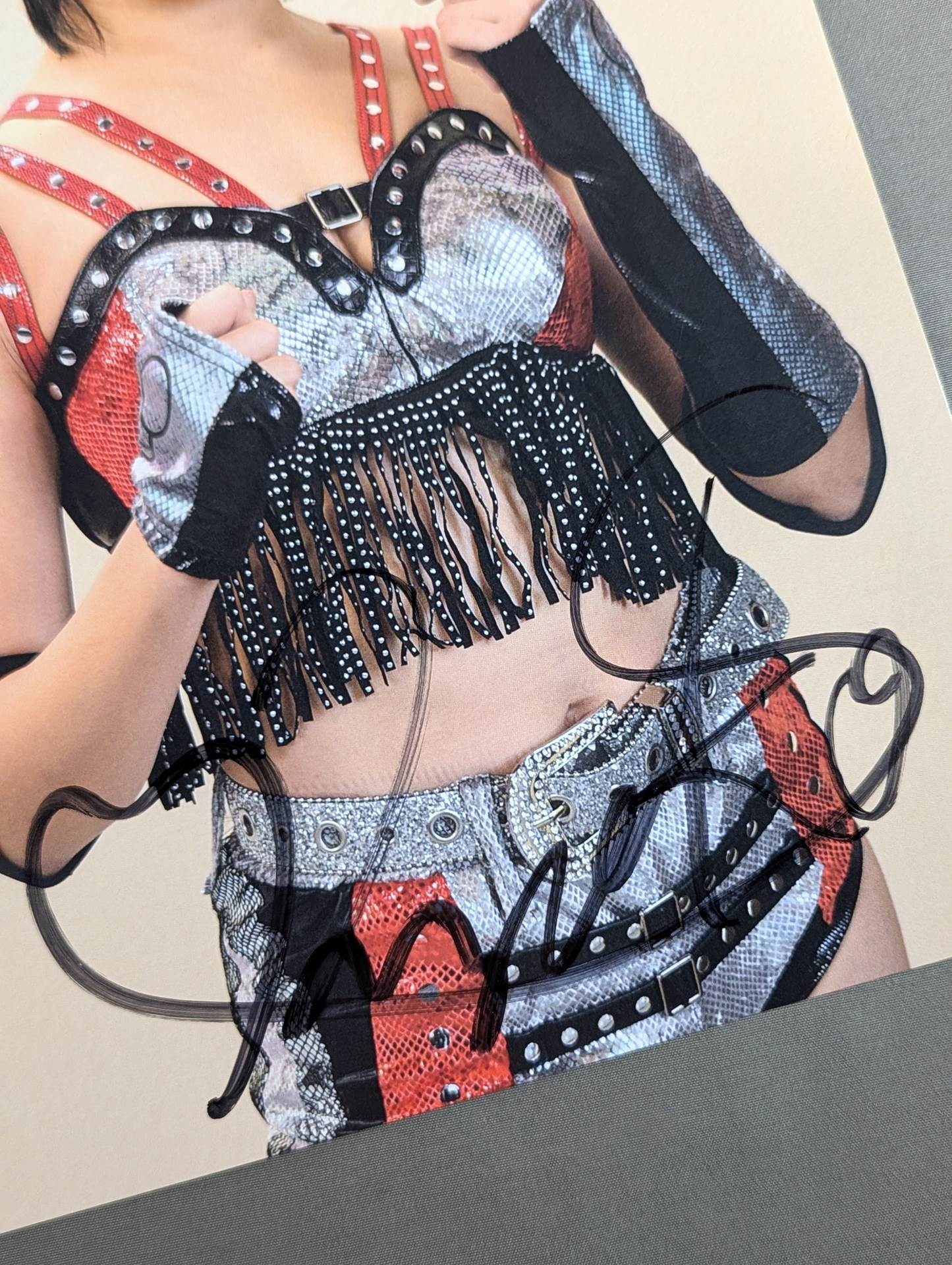 Ryoko Sakimura hand signed autograph  Pro-Photo (B-1)