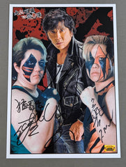 ☆大仁田厚VS猛毒隊☆ 3選手直筆サイン入り ポートレート – 闘道館