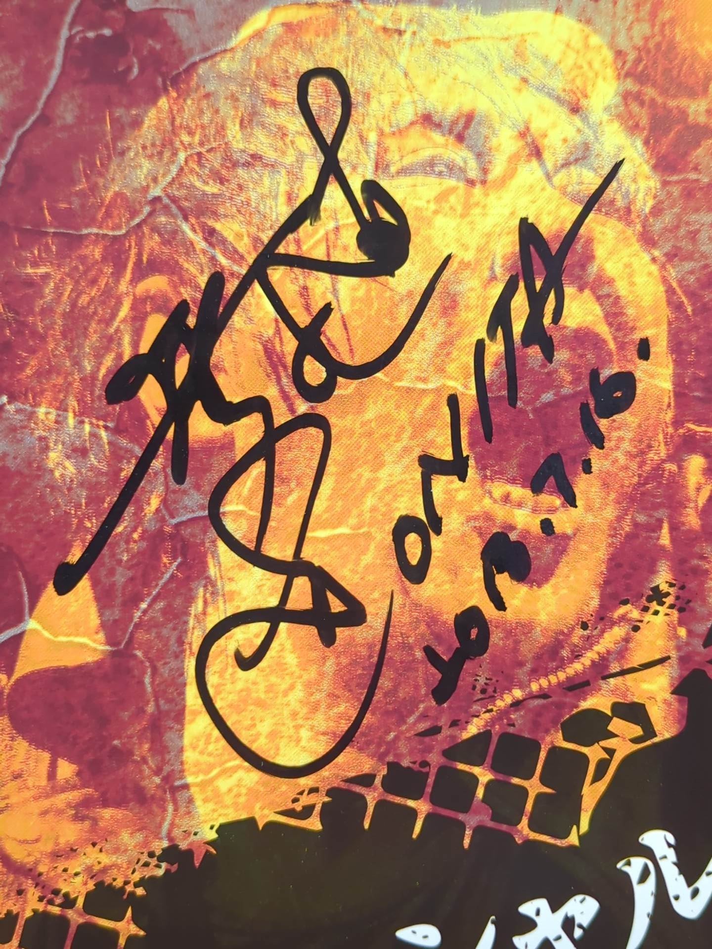 【Atsushi Onita  hand signed autograph 】Onita Reflection Meeting 2 Official Brochure