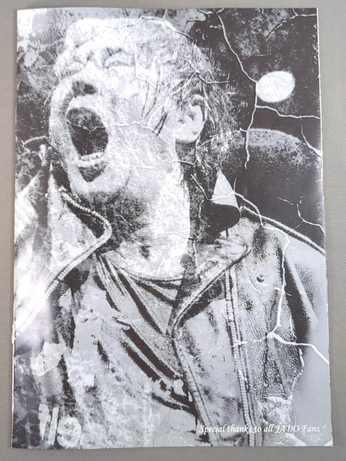 【Atsushi Onita  hand signed autograph 】Onita Reflection Meeting 2 Official Brochure