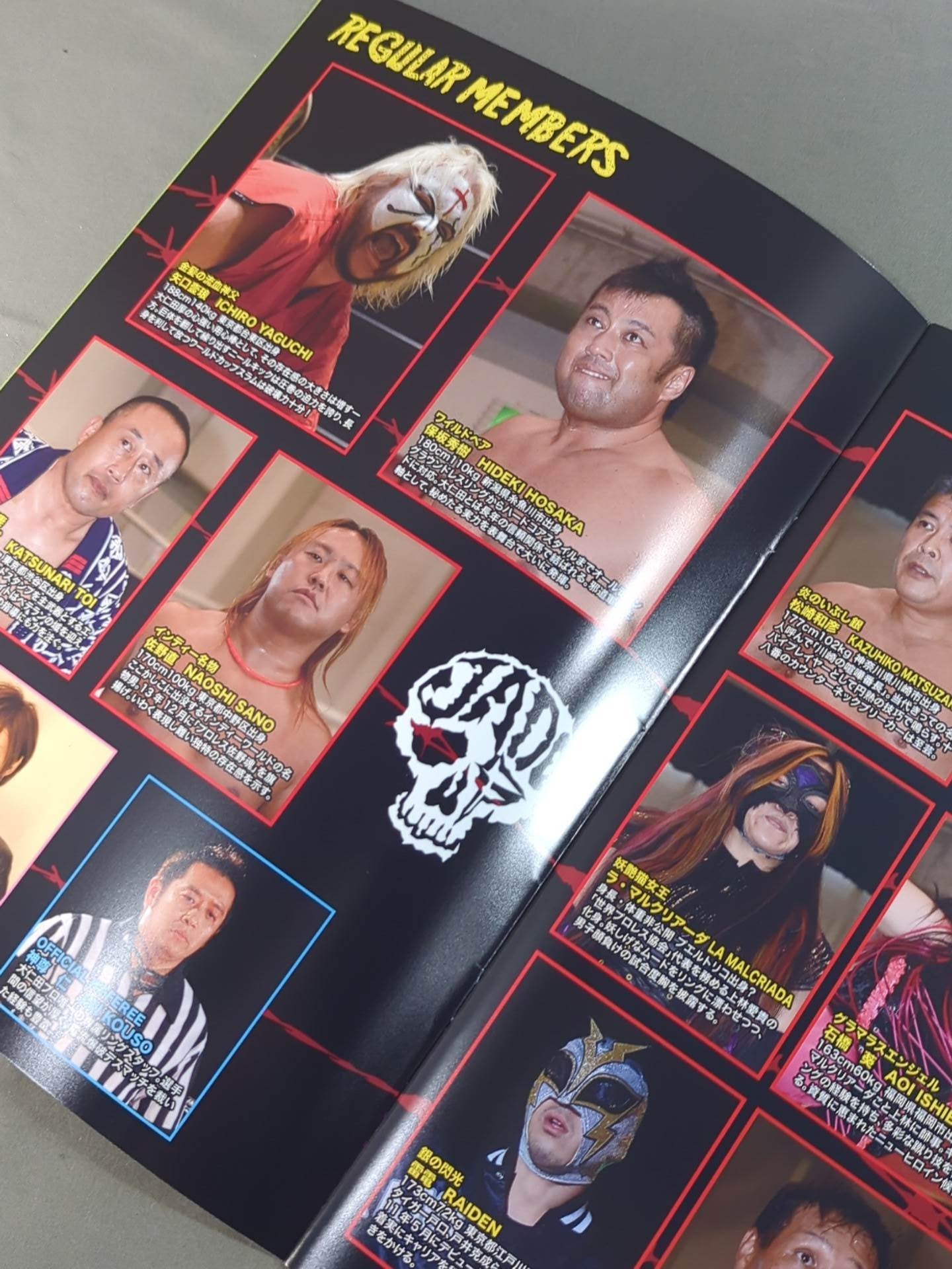 Atsushi Onita Pro-wrestling  OFFICIAL PROGRAM③