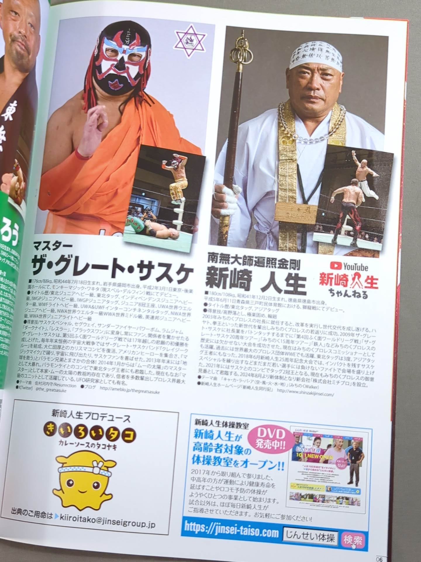 Michinoku Pro Wrestling Official Brochure Vol.173 – 闘道館