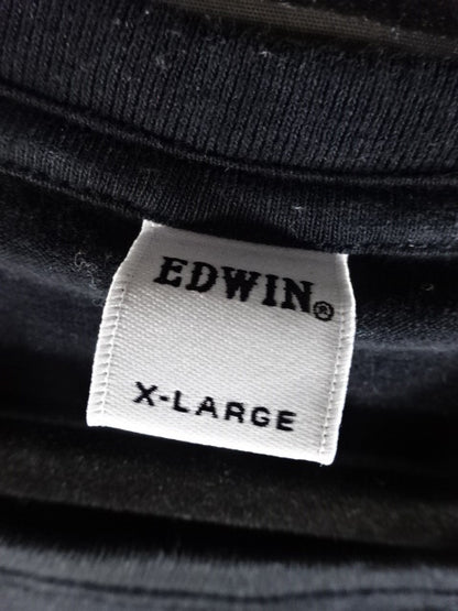 棚橋弘至×EDWIN コラボ Tシャツ①(ブラック)