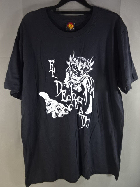 エル・デスペラード イラスト Tシャツ①(ブラック)