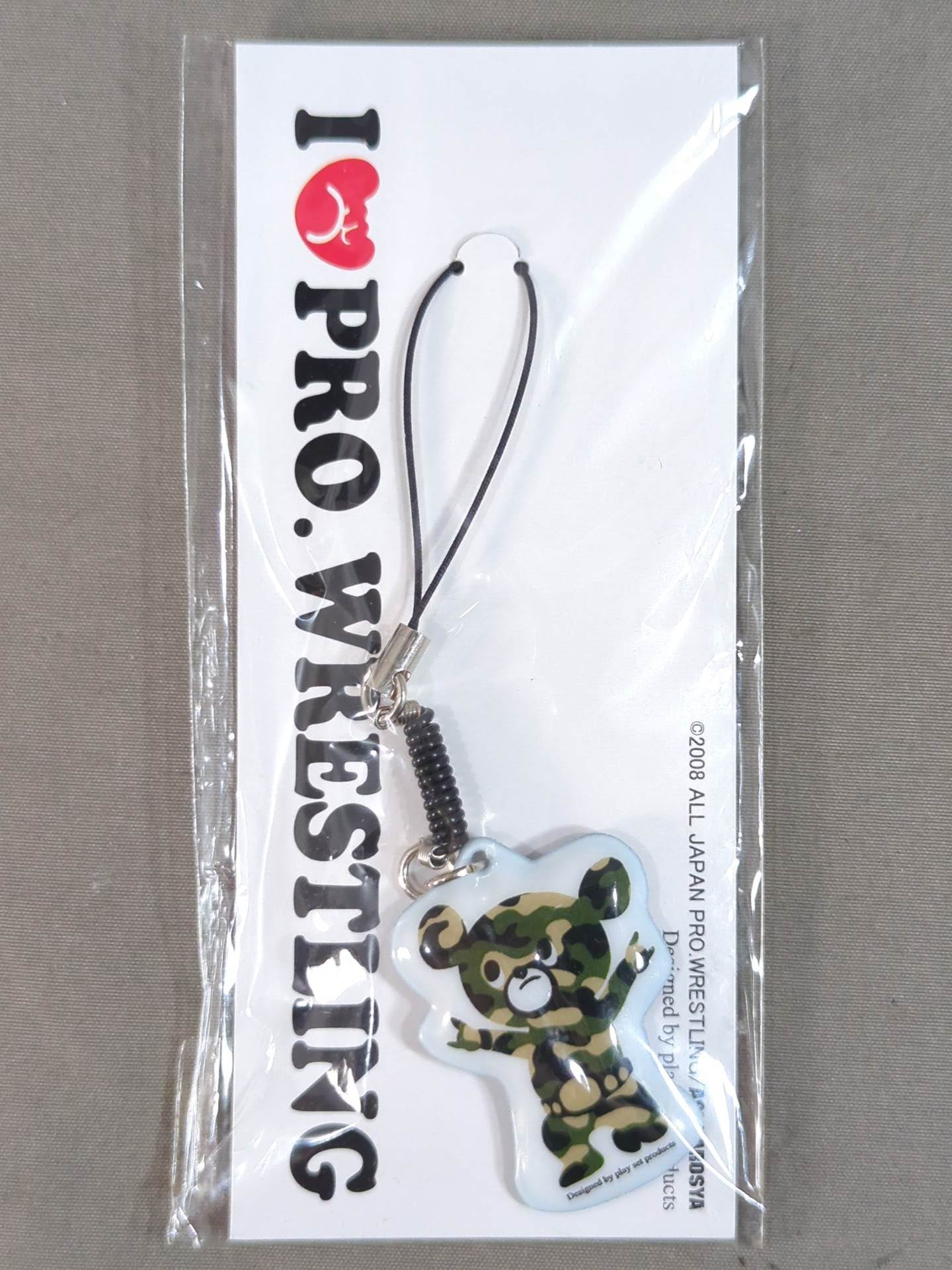 武藤ベア 携帯クリーナーストラップ