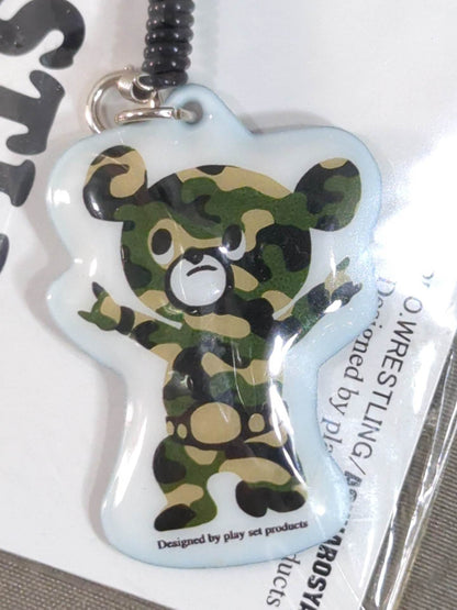 武藤ベア 携帯クリーナーストラップ