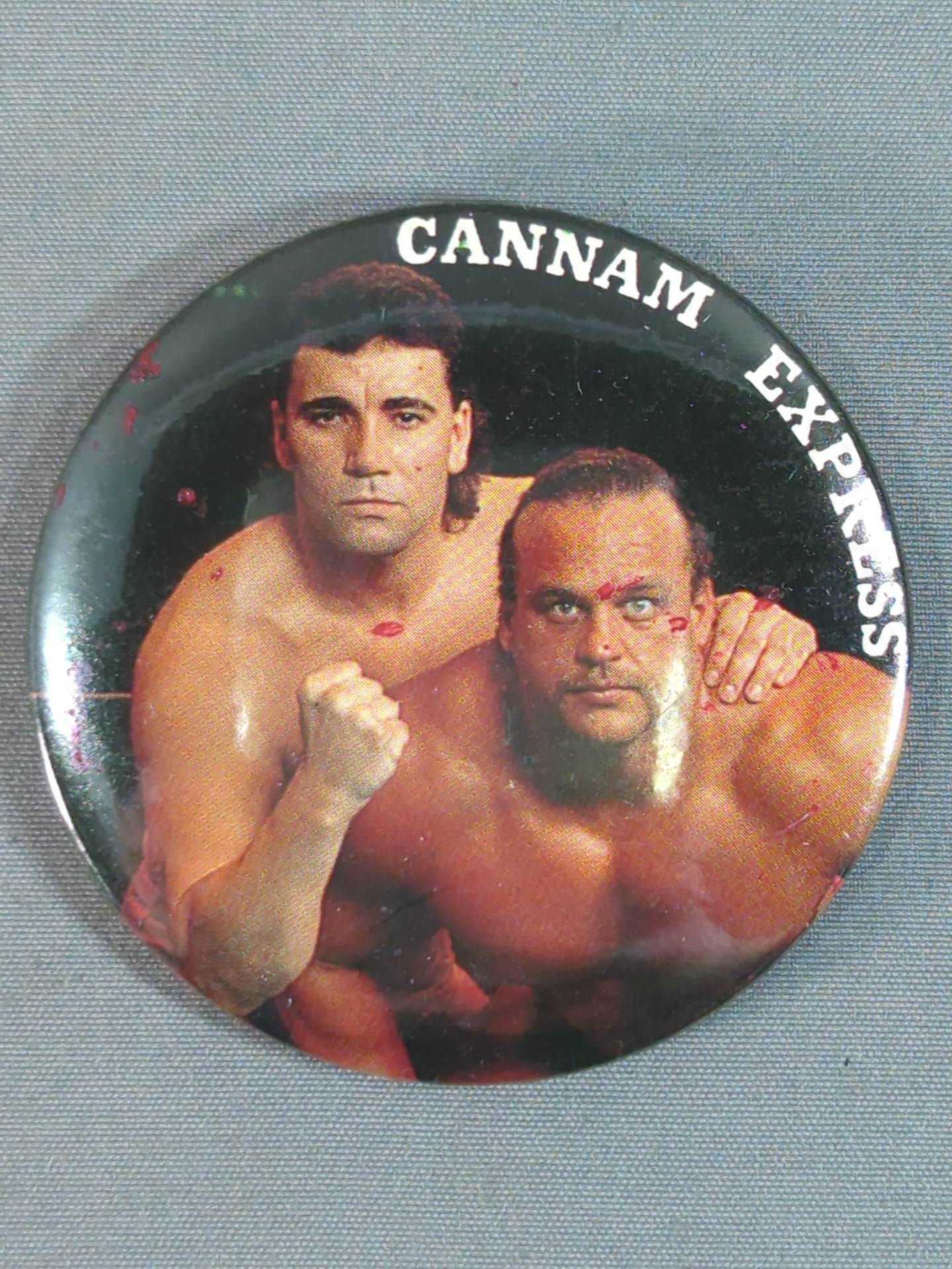 ★ Gangnam Express ★ Doug Furnas & Dan Kroffat (Danny Kroffat)  PinBack button 