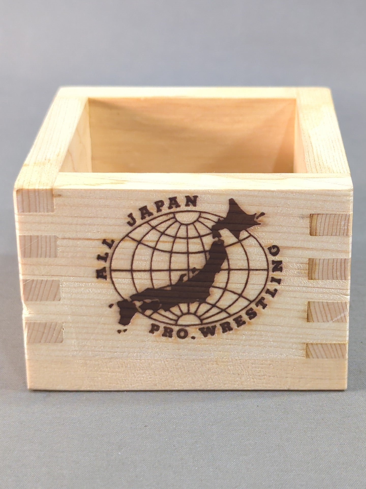 All Japan Pro Wrestling [30th Anniversary] MASU (square wooden cup) 