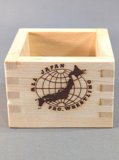 All Japan Pro Wrestling [30th Anniversary] MASU (square wooden cup) 
