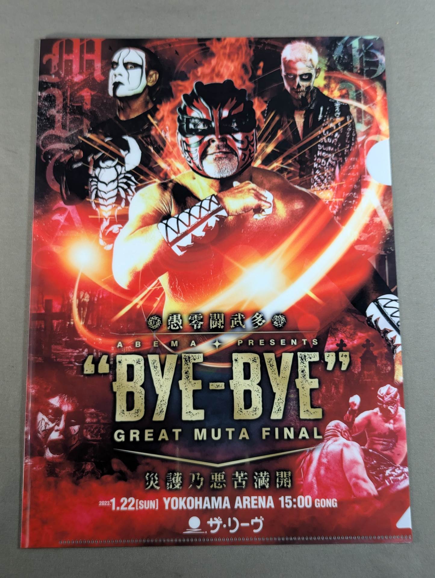Great  Muta & Muto Keiji Plastic file folder  Set of 2
