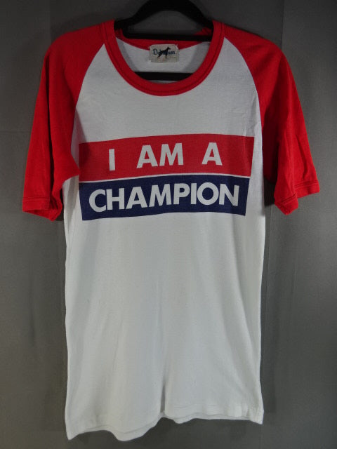 I AM A CHAMPION ラグランTシャツ