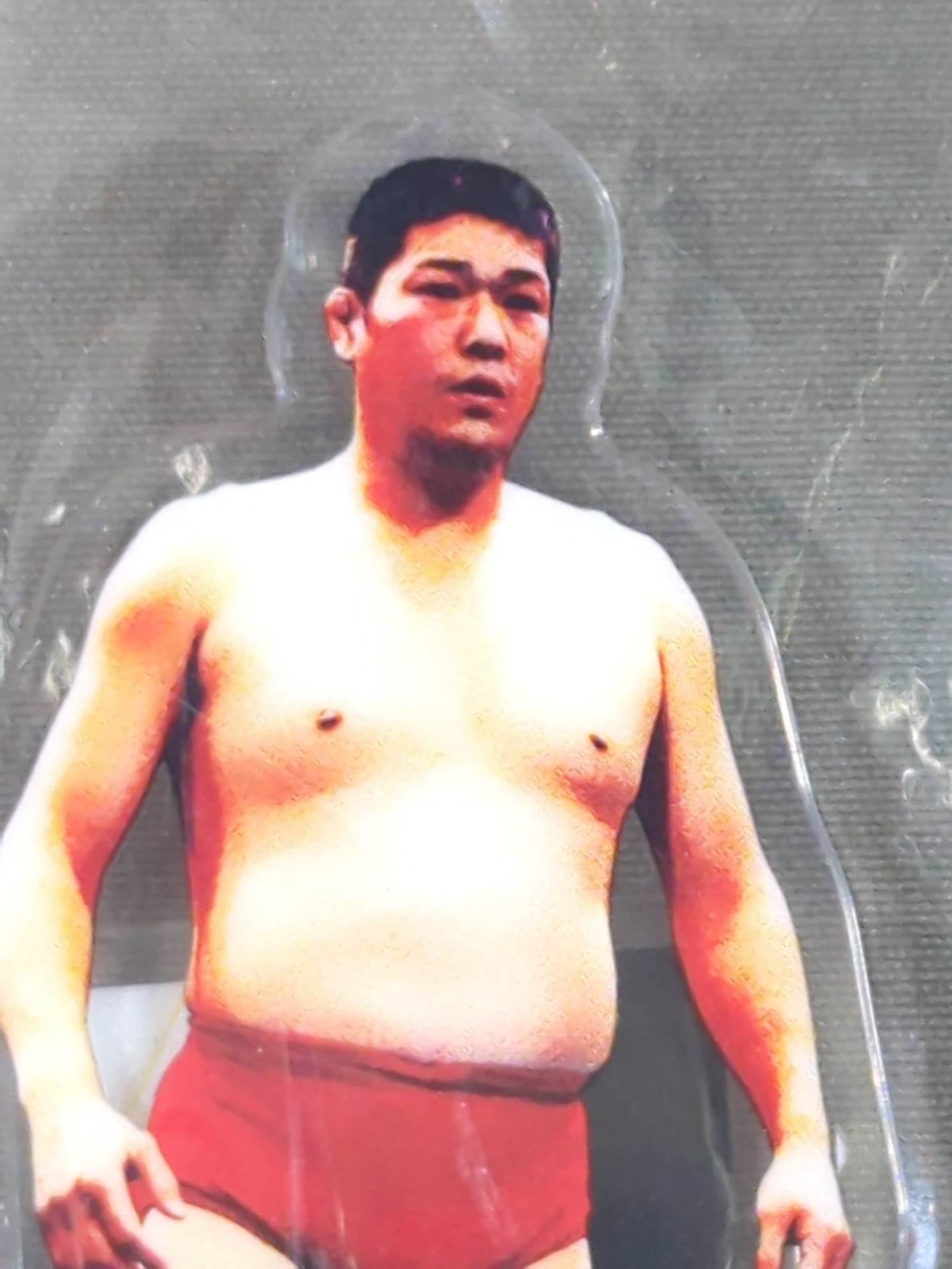 Akira Taue  All Japan Pro Wrestling 50th Anniversary Acrylic Stand (B)