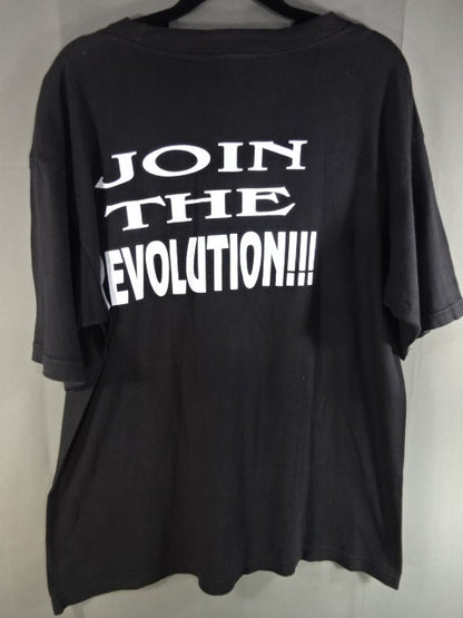 ECW  ロゴ Tシャツ③(ブラック)