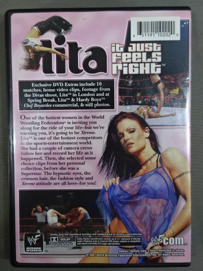 Lita it just feels right