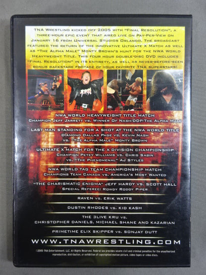 TNA FINAL RESOLUTION 2005