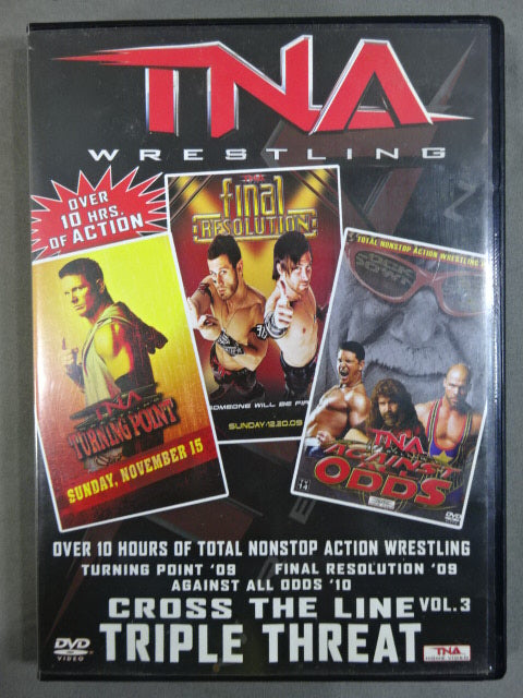TNA TRIPLE THREAT CROSS THE LINE VOL.3
