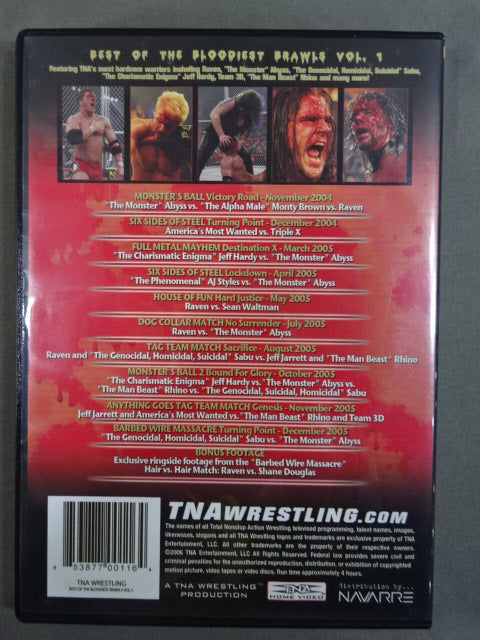 TNA BEST OF THE BLOODIEST BRAWLS VOL.1 – 闘道館