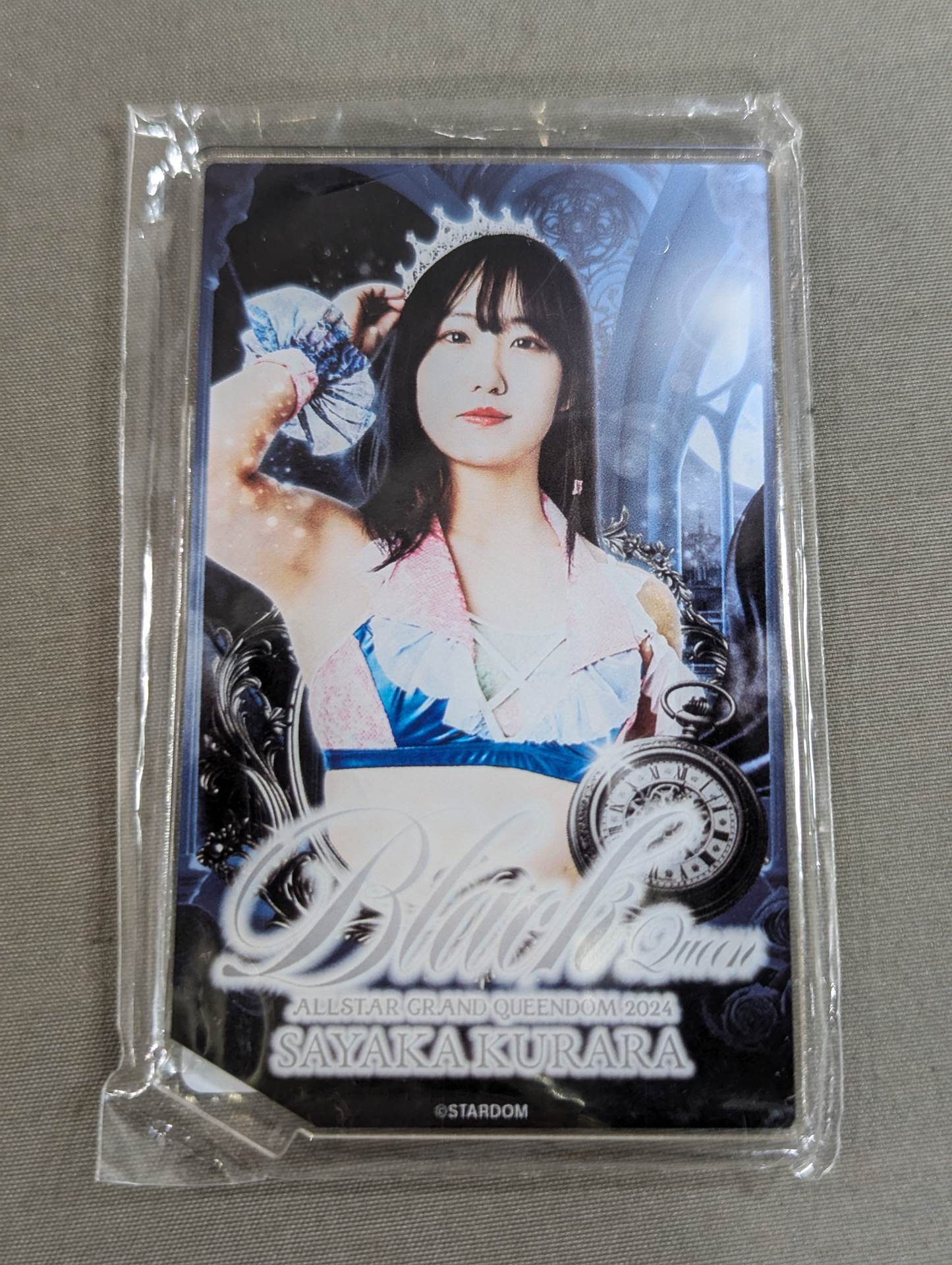 SAYAKA KURARA  STARDOM CARD PARTY Acrylic Stand ALLSTAR GRAND QUEENDOM 2024