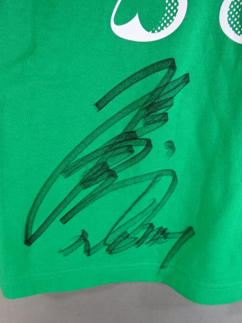 【直筆サイン入り】杉浦貴 "鉄人スギ " Tシャツ①(グリーン)